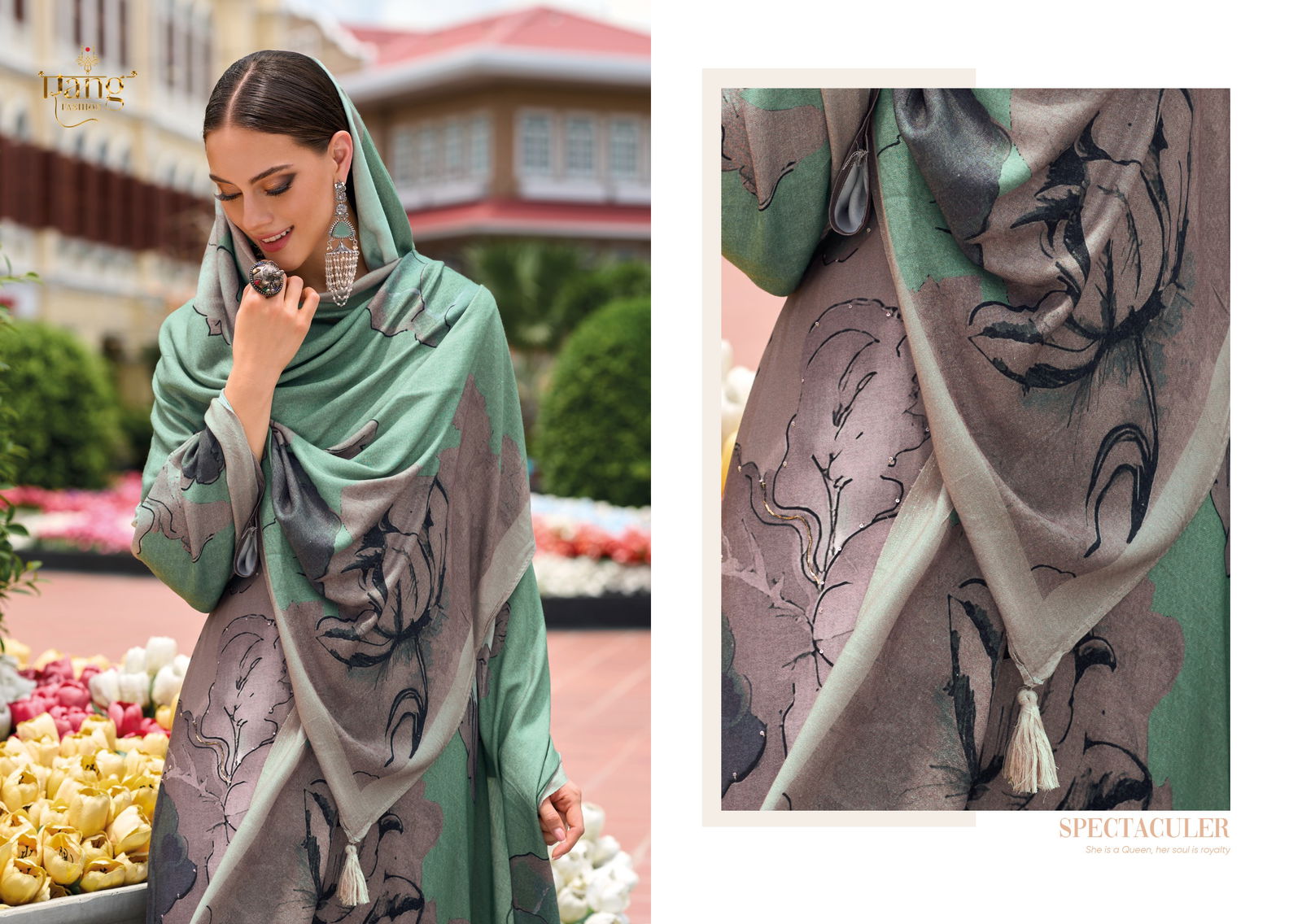 Antara By Rang Pure Wool Digital Printed Dress Material Wholesale Market In Surat